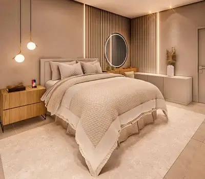 Suite master planejada moveis jayarquiteta